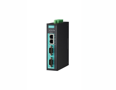 Moxa NPort IA5250A-IEX - 2-port RS-232/422/485 serial device server, 10/100MBaseT(X), 1KV serial surge, IECEx Certification Appr by MOXA
